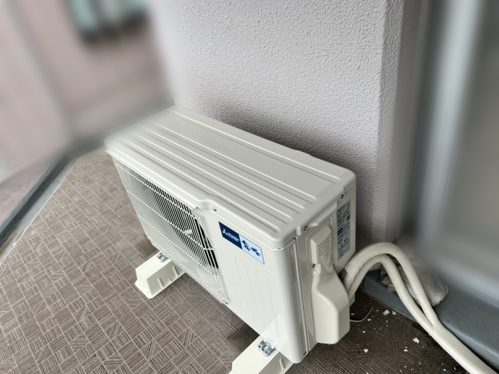 北区施工後室外機