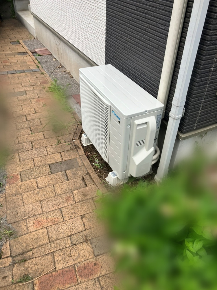 羽村市施工後室外機