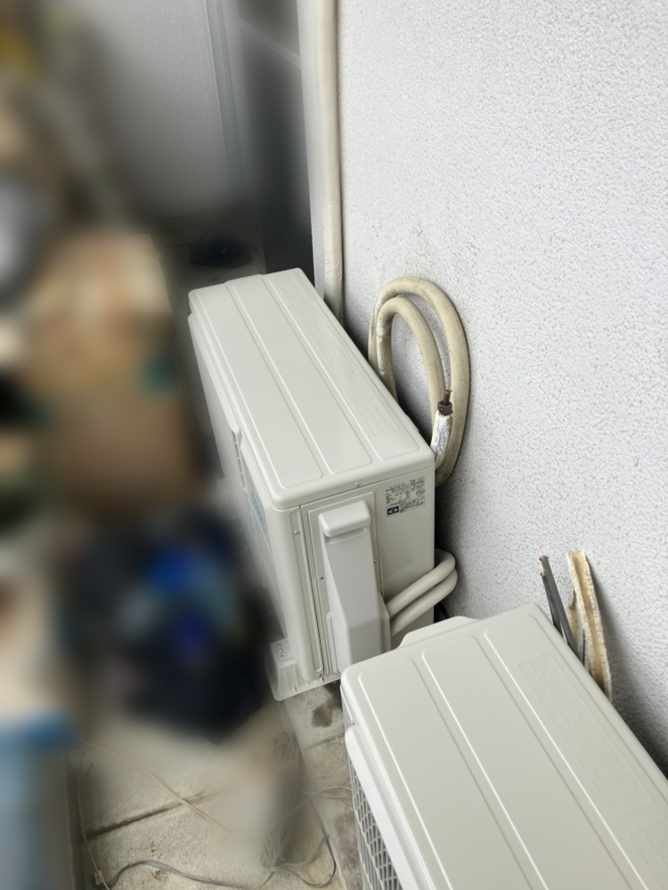 八王子市施工後室外機
