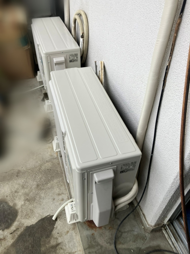 八王子市施工後室外機