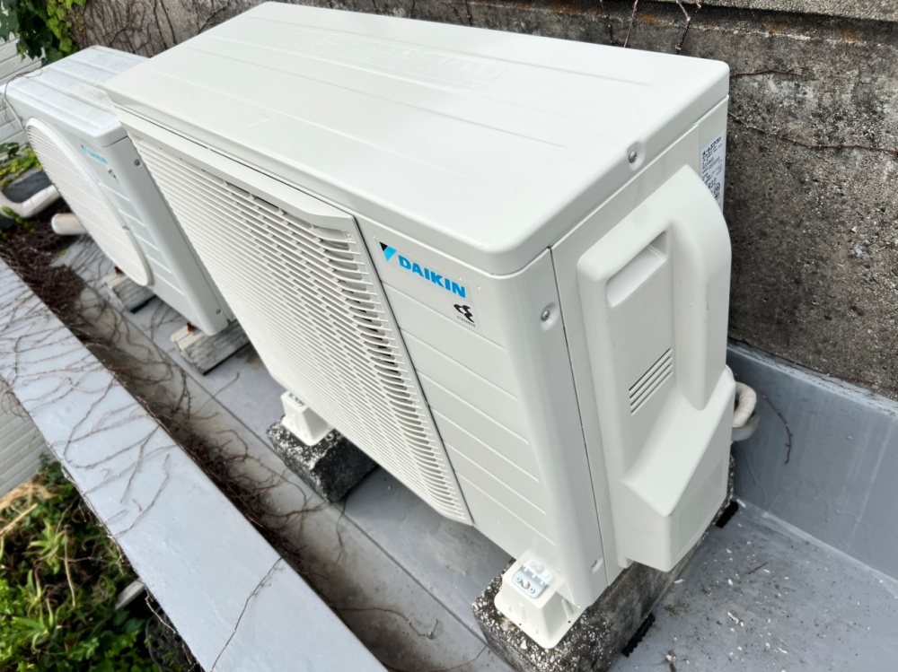 北区施工後室外機