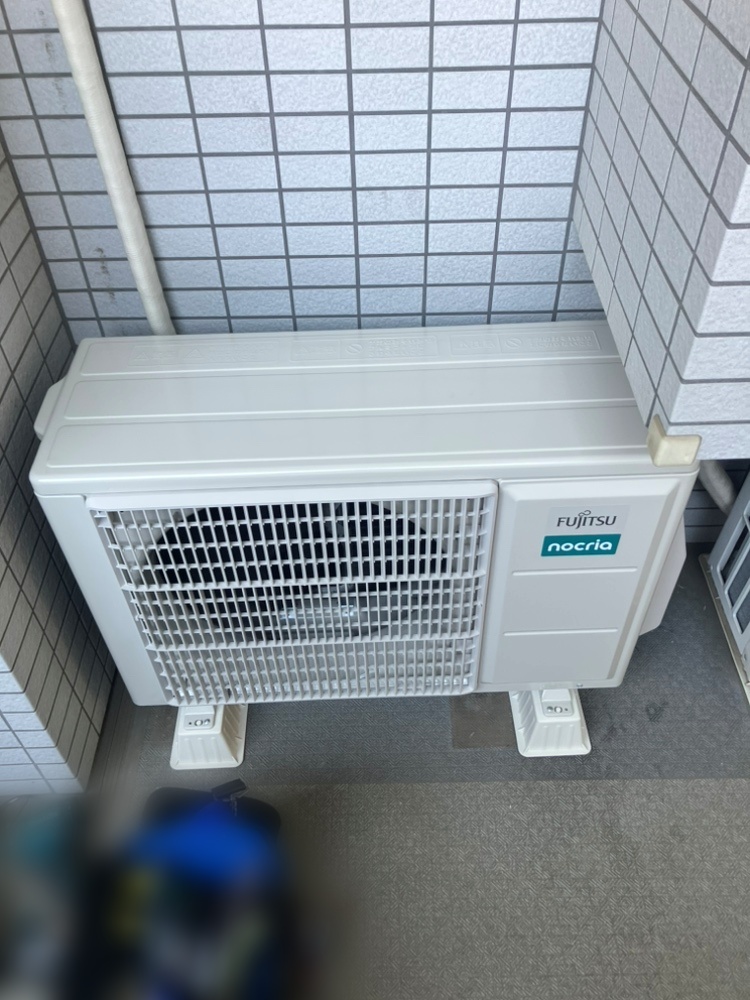 中野区施工後室外機