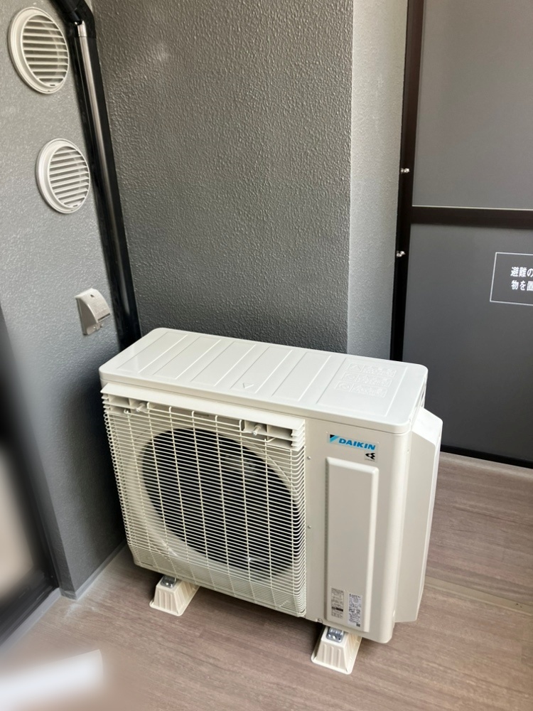 八王子市施工後室外機