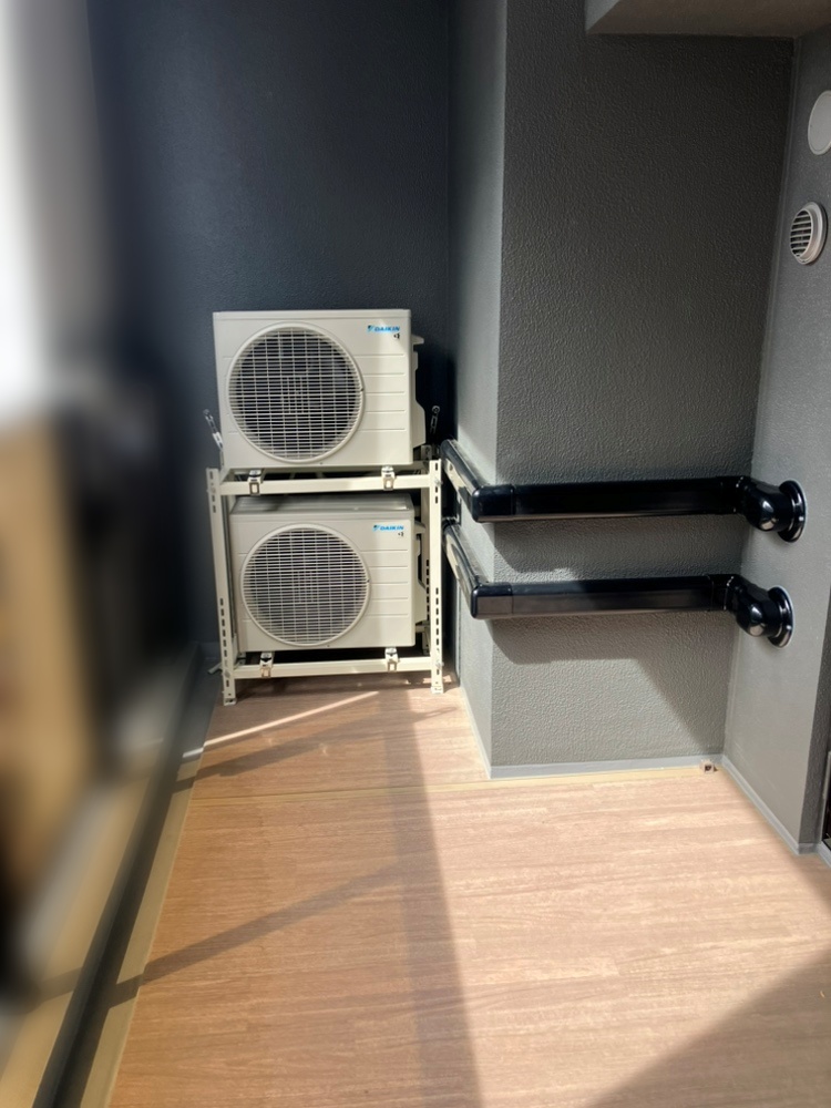 八王子市施工後室外機