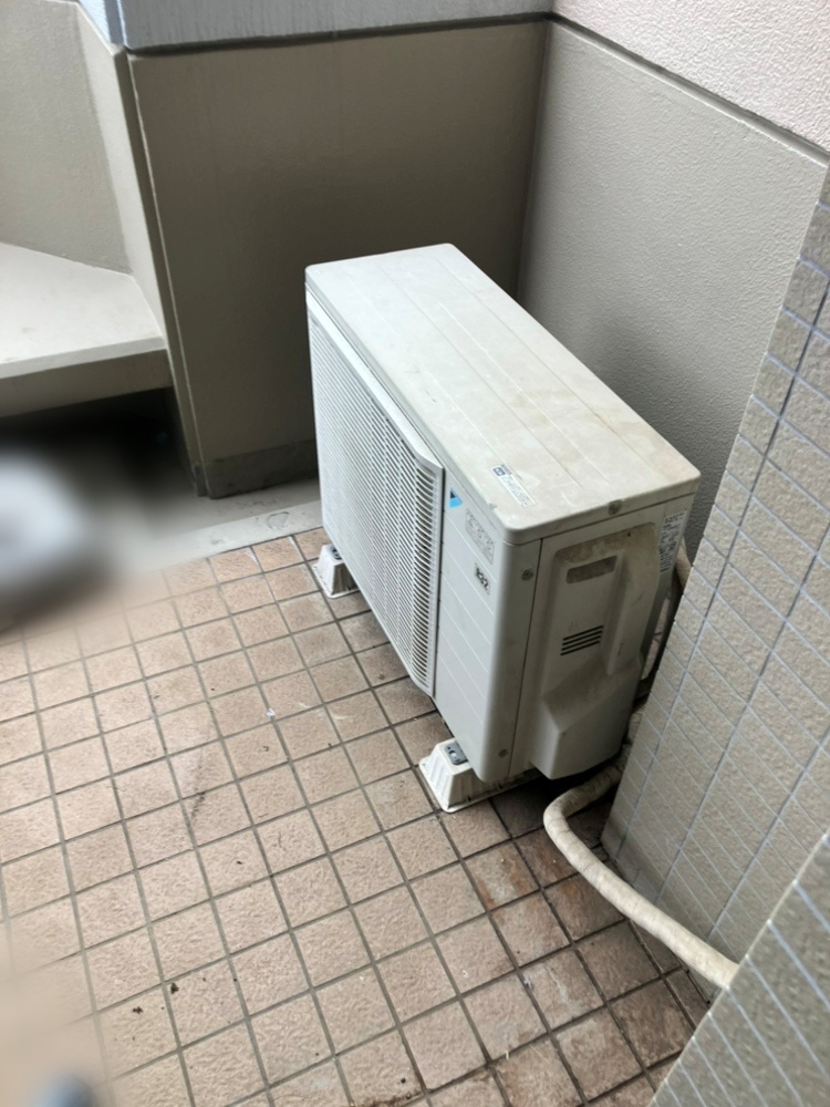 国立市施工前室外機