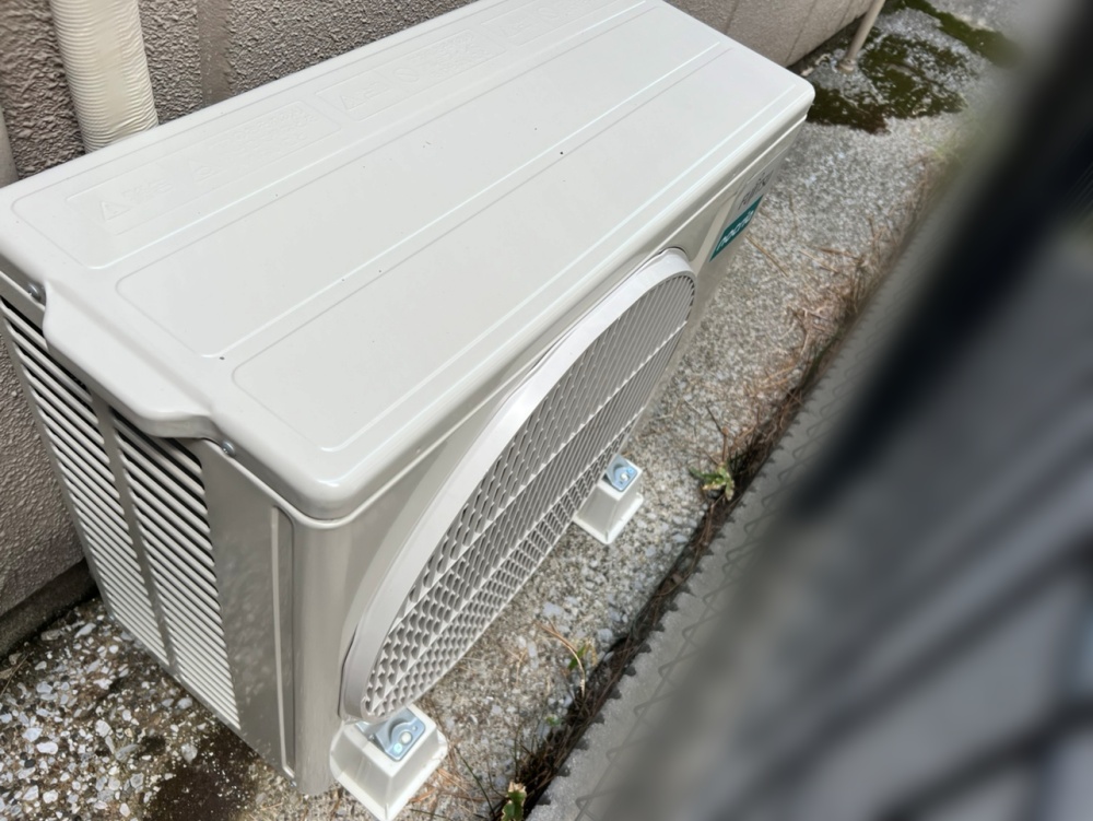 品川区施工後室外機