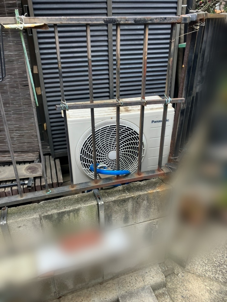 杉並区施工前室外機