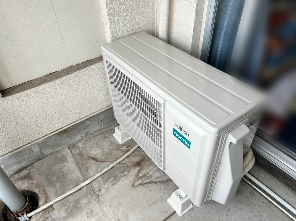 渋谷区施工後室外機