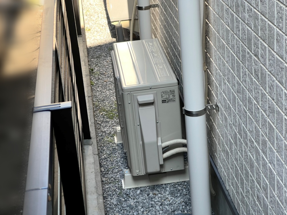 墨田区施工後室外機