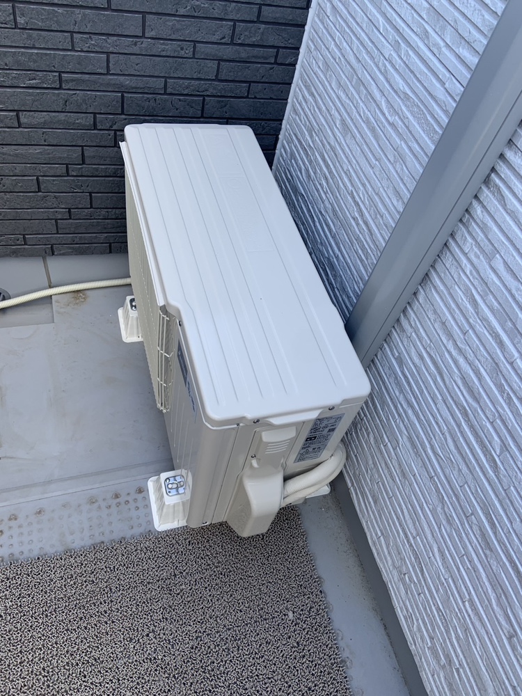 世田谷区施工後室外機