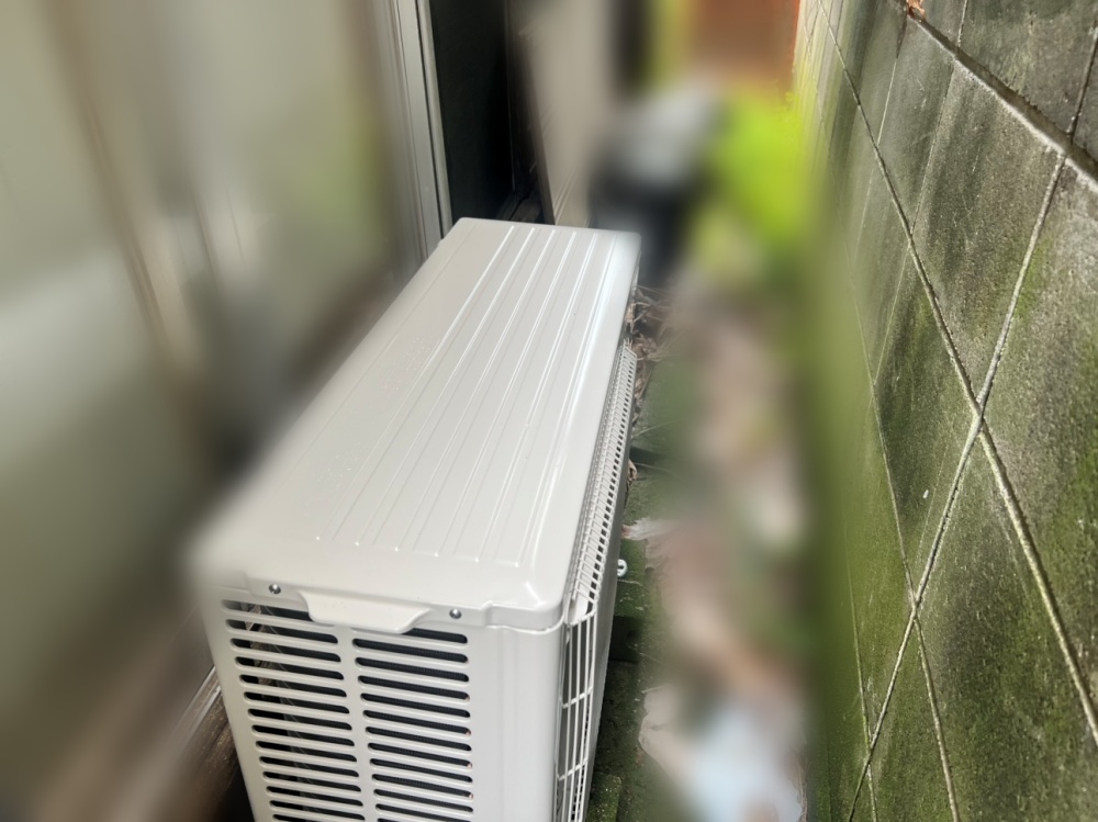 さいたま市施工後室外機