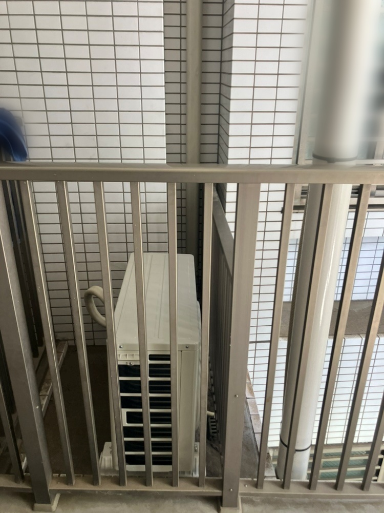 板橋区施工後室外機