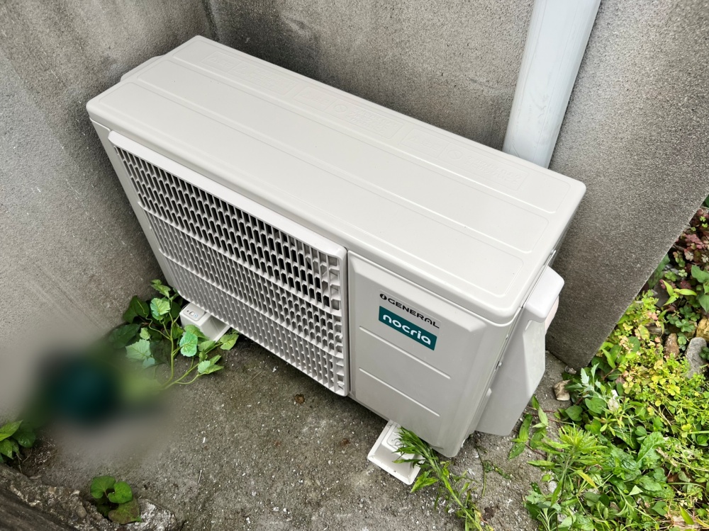 新宿区施工後室外機