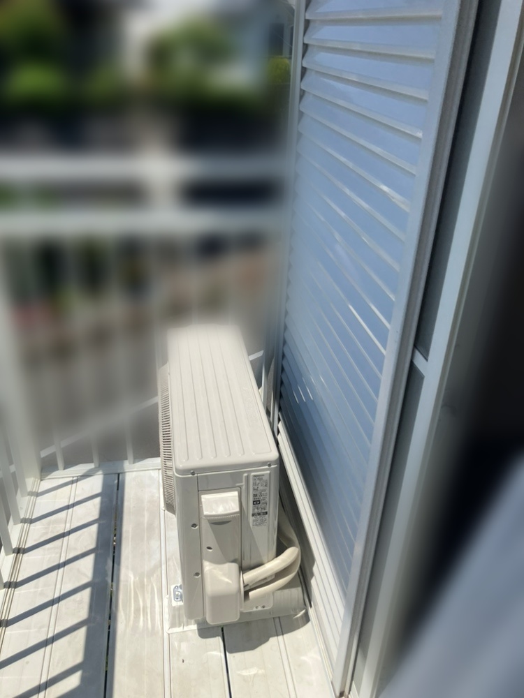 町田市施工後室外機
