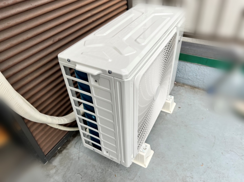 足立区施工後室外機