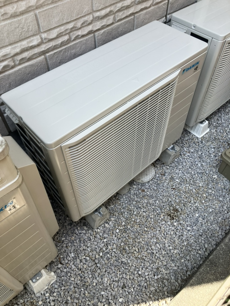 町田市施工後室外機