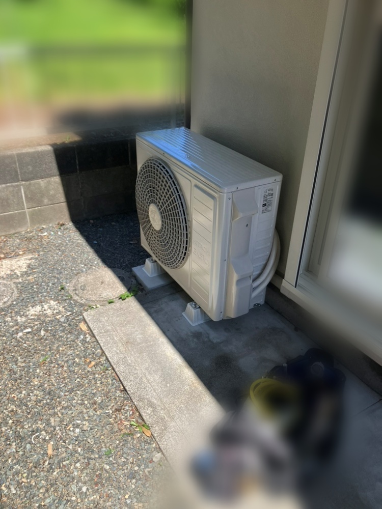 多摩市施工後室外機