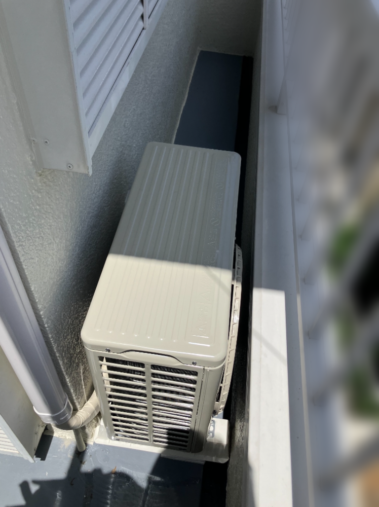 多摩市施工後室外機