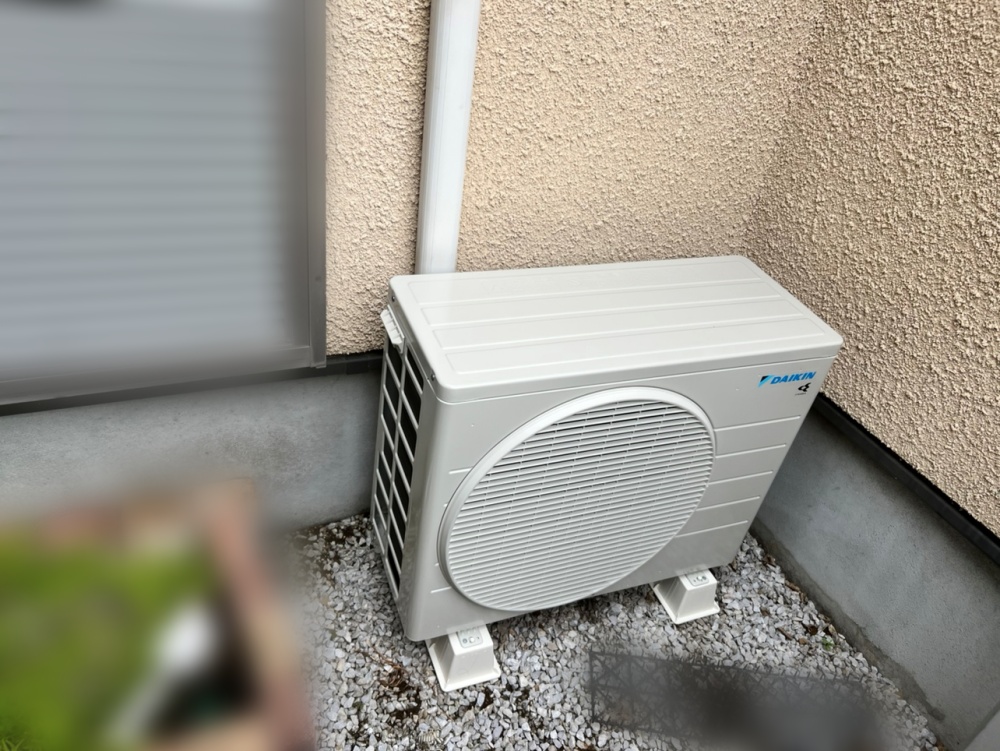 足立区施工後室外機