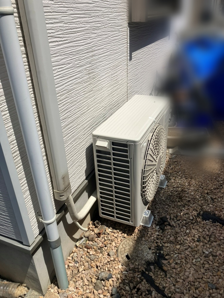 八王子市施工後室外機
