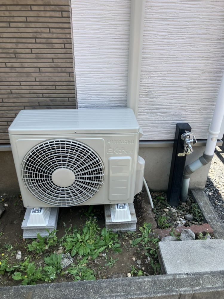 八王子市施工後室外機