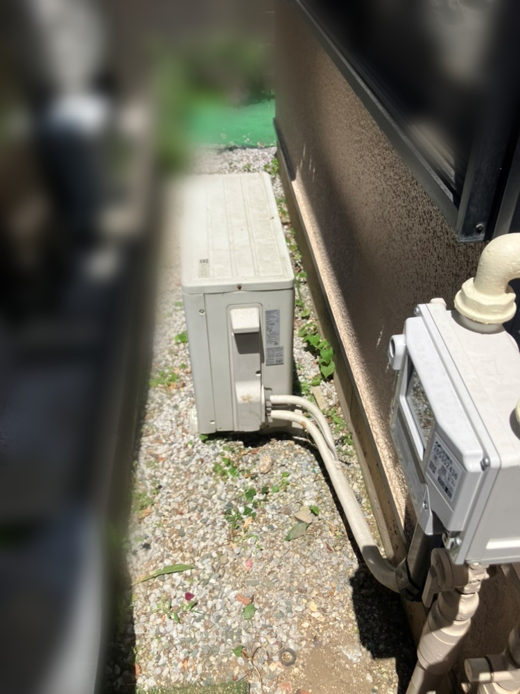 練馬区施工前室外機