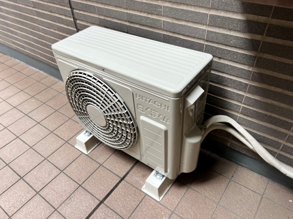 豊島区施工後室外機