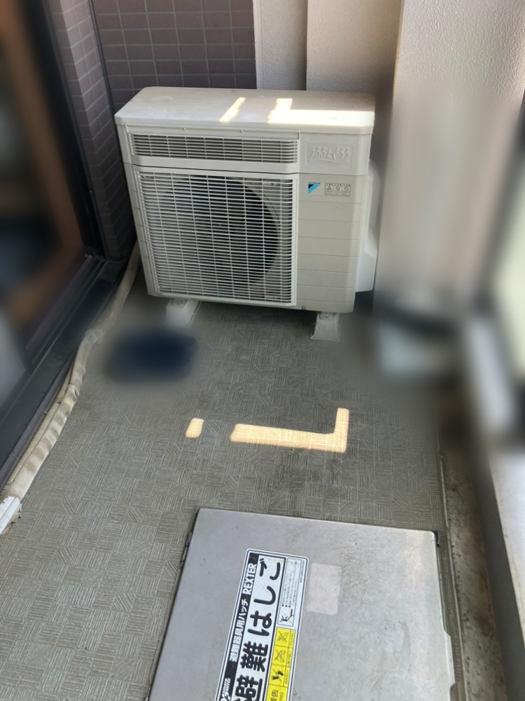 八王子市施工前室外機