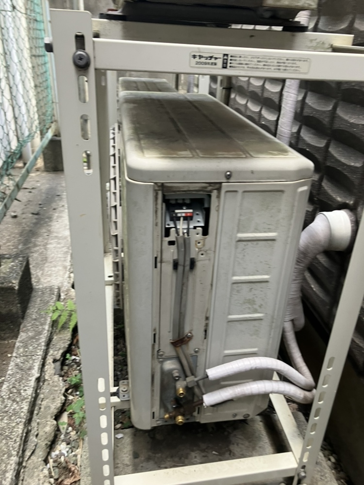 町田市施工前室外機