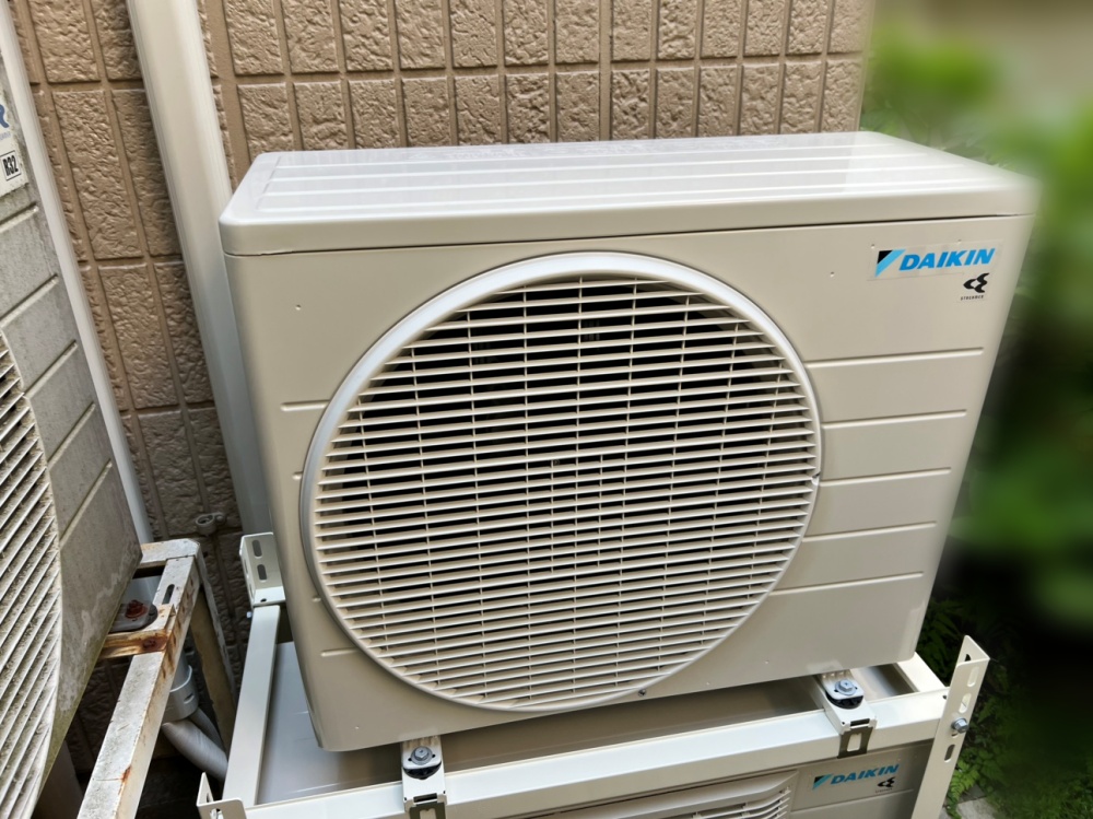 文京区施工後室外機