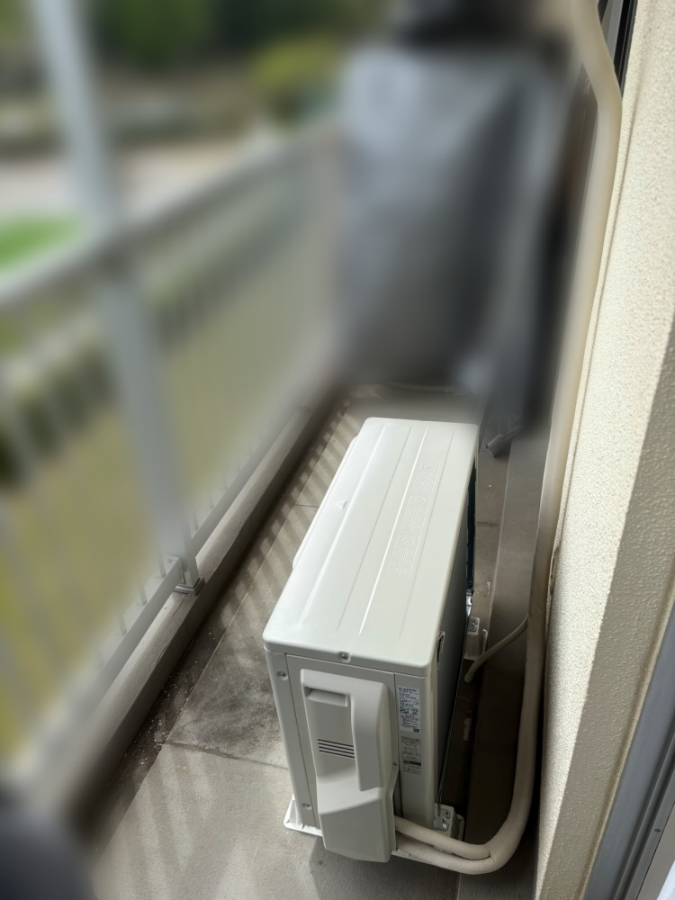 八王子市施工後室外機