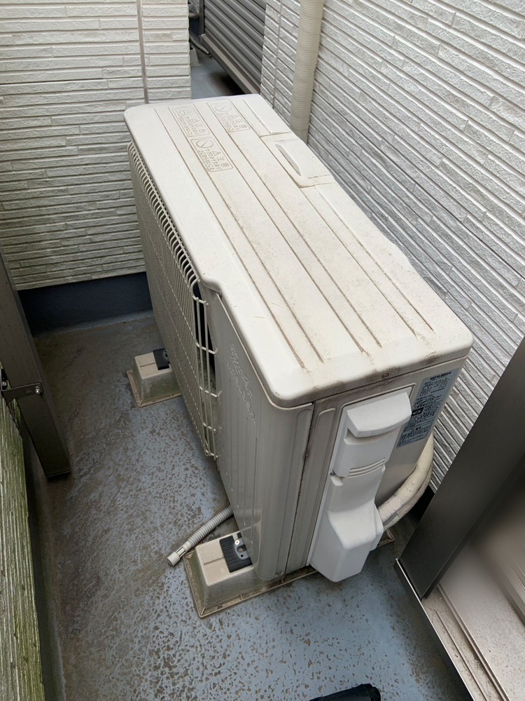 国分寺市施工前室外機