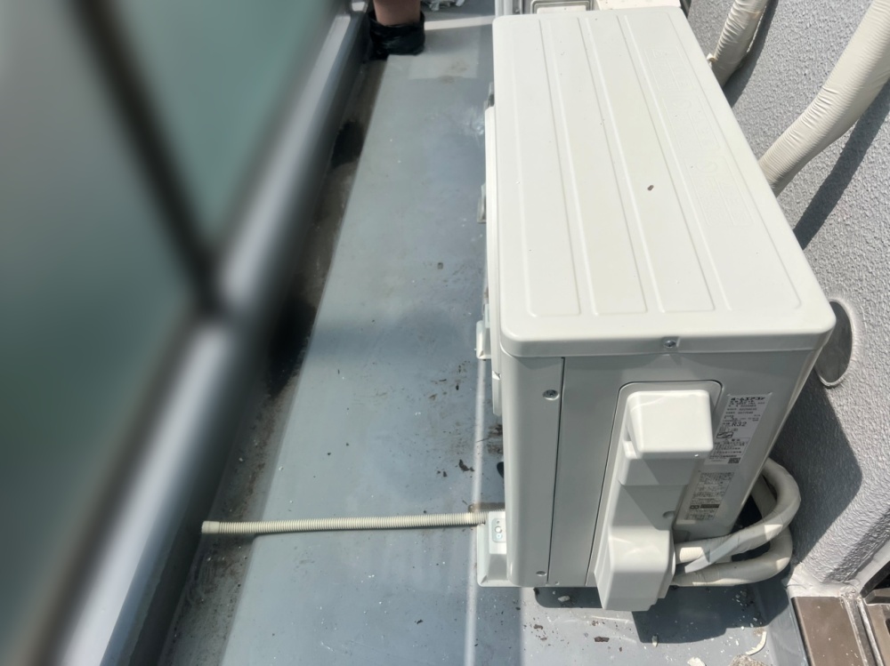 葛飾区施工後室外機