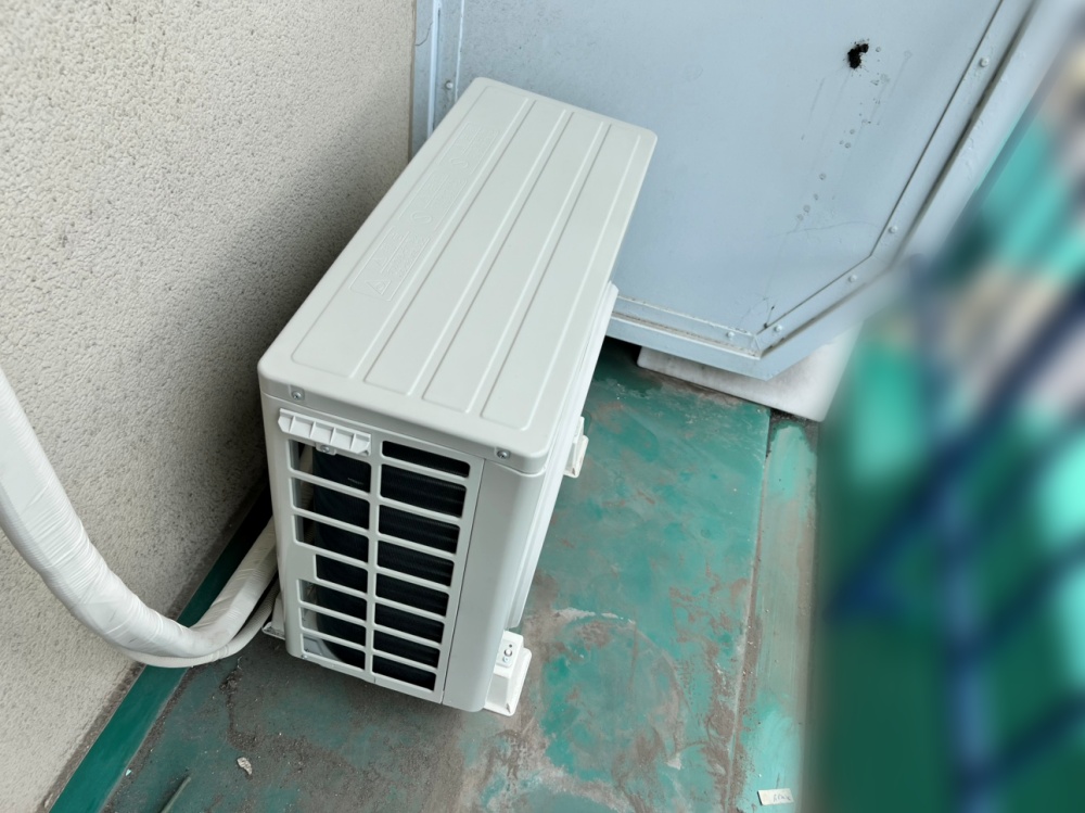 川口市施工後室外機