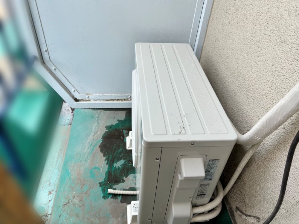川口市施工後室外機