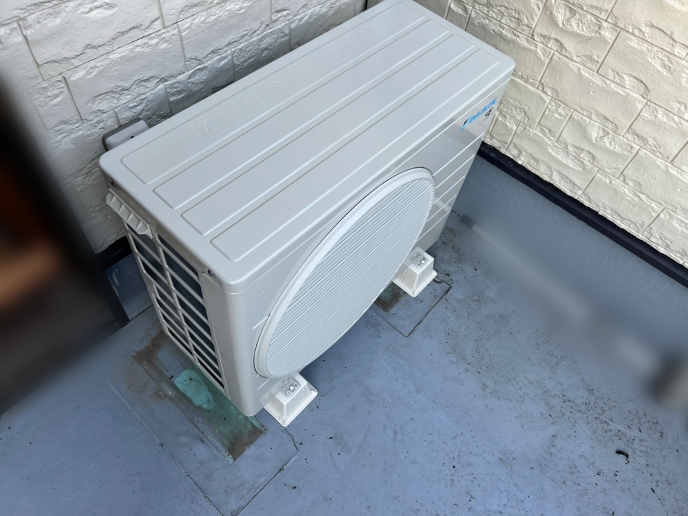 葛飾区施工後室外機