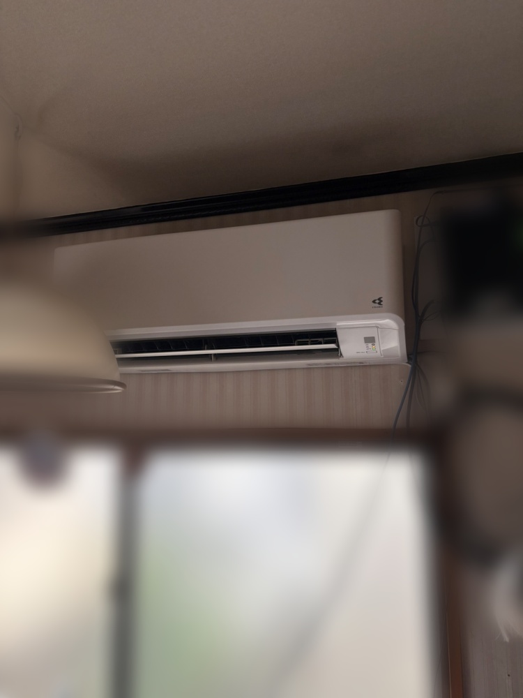 調布市施工後室内機