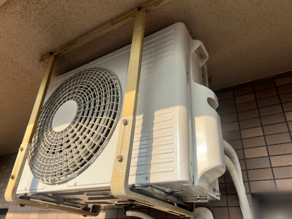 文京区施工後室外機