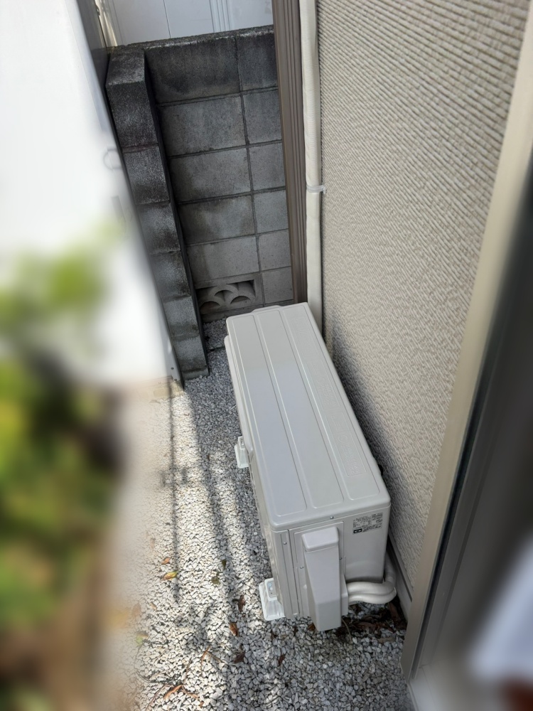 練馬区施工後室外機
