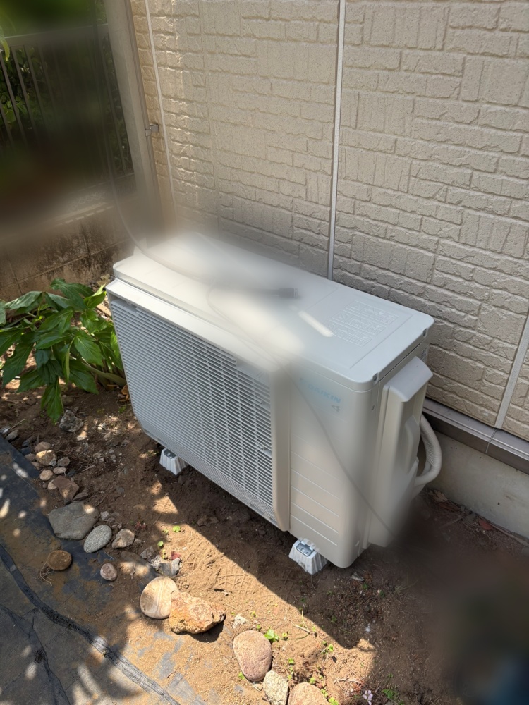 練馬区施工後室外機