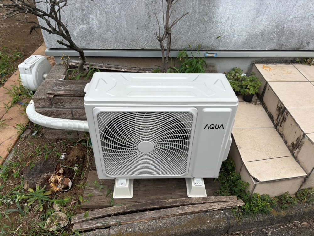 練馬区施工後室外機