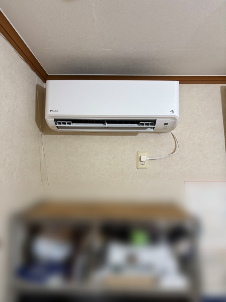 東京都練馬区でダイキンGXシリーズ14畳用を入れ替え｜S404ATGP・外カバー再利用