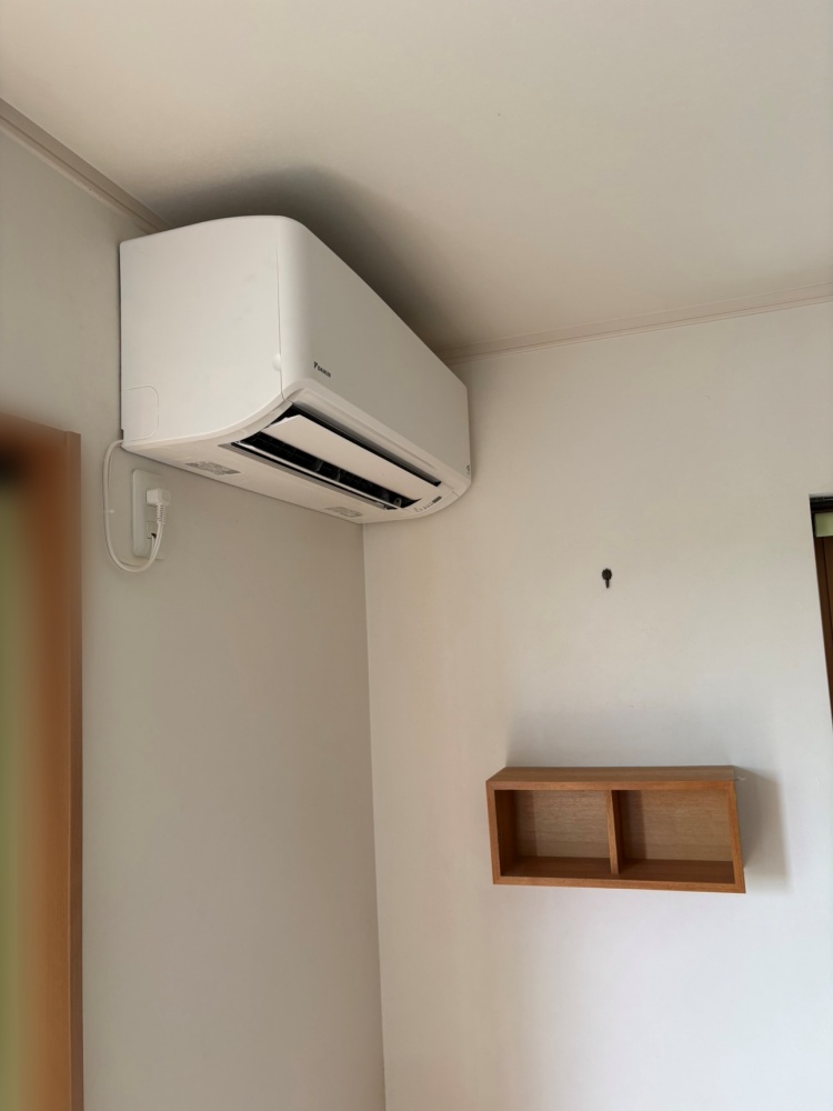 東京都府中市でダイキンGXシリーズ6畳用を入れ替え｜S224ATGS・外カバー再利用