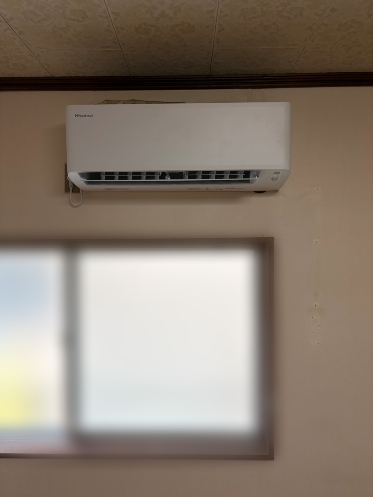 東京都調布市でハイセンスJシリーズ6畳用を入れ替え｜HA-J224
