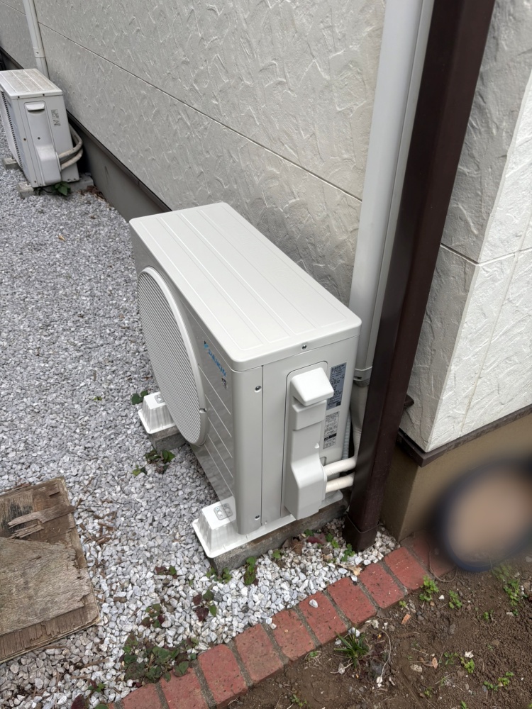 小金井市施工後室外機