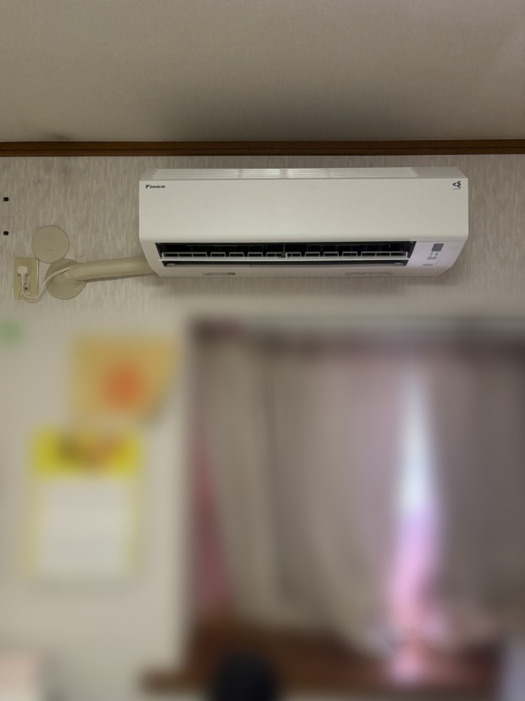 所沢市施工後室内機