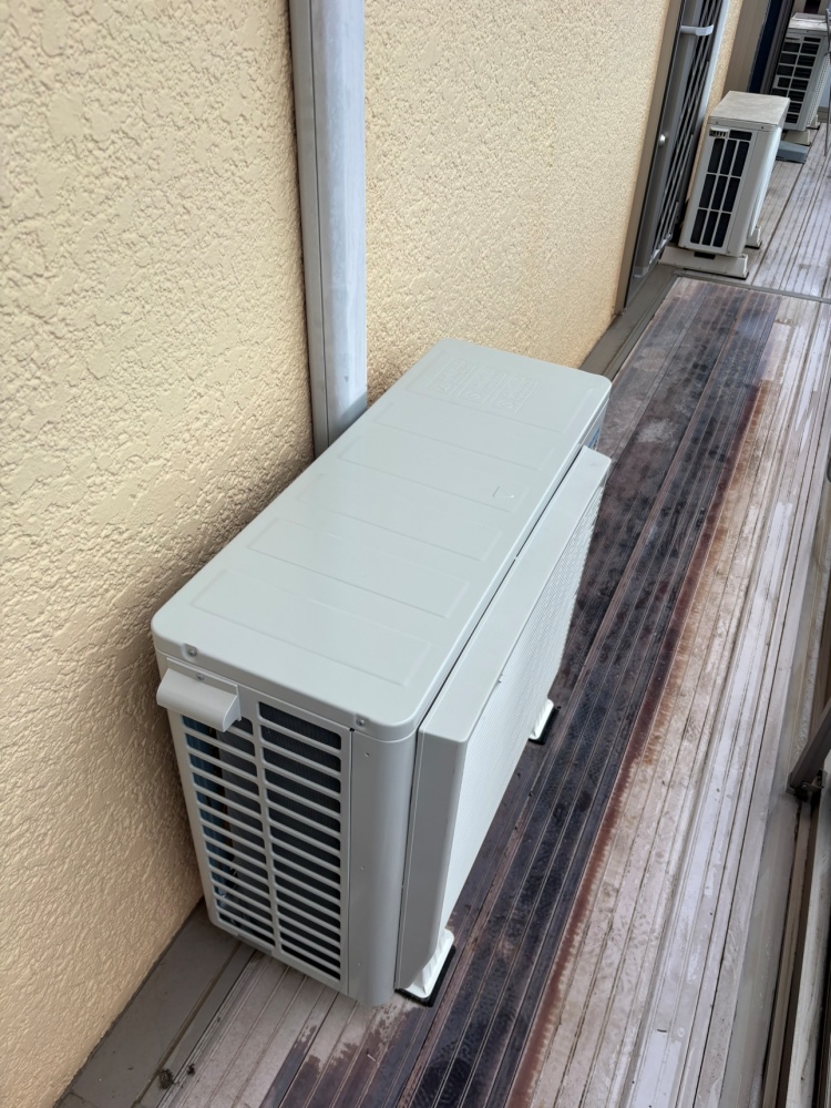 小平市施工後室外機