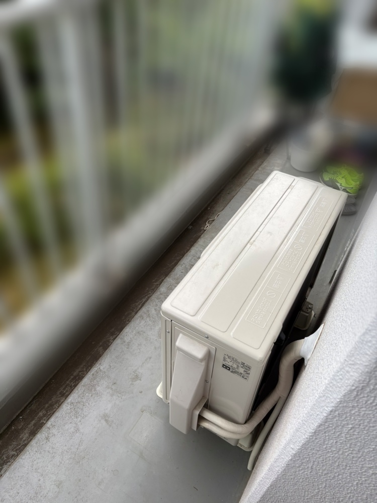 多摩市施工後室外機
