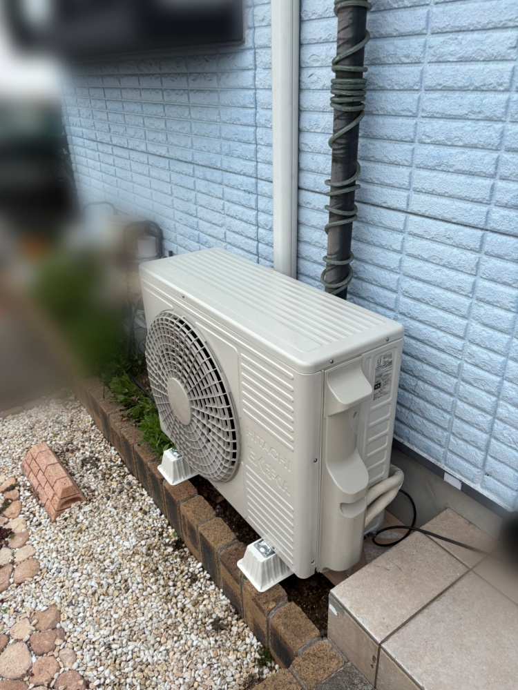 瑞穂町施工後室外機