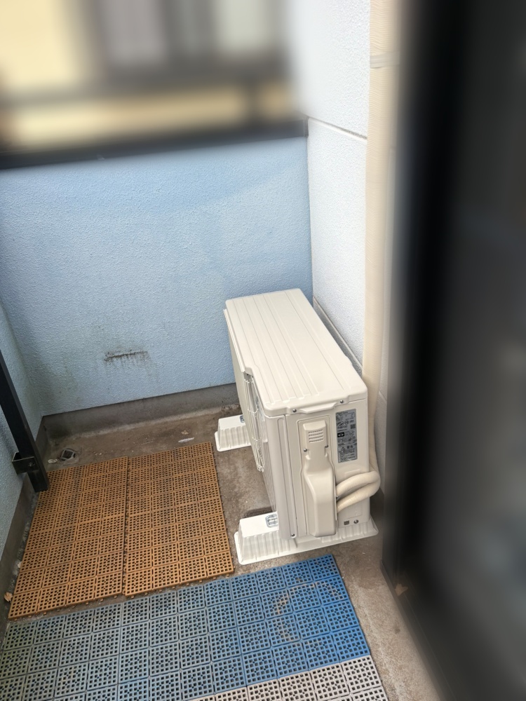 瑞穂町施工後室外機